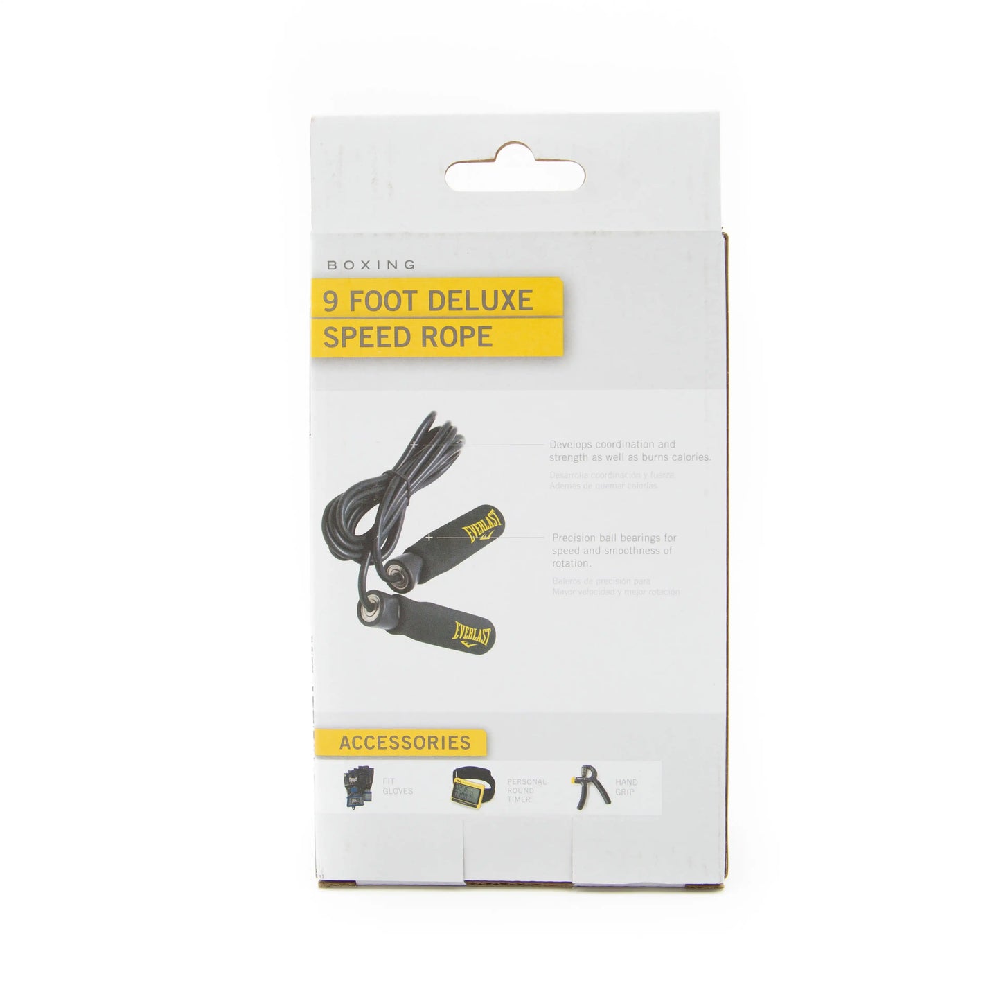 Deluxe Speed Jump Rope 9 Ft Black for Cardio Training