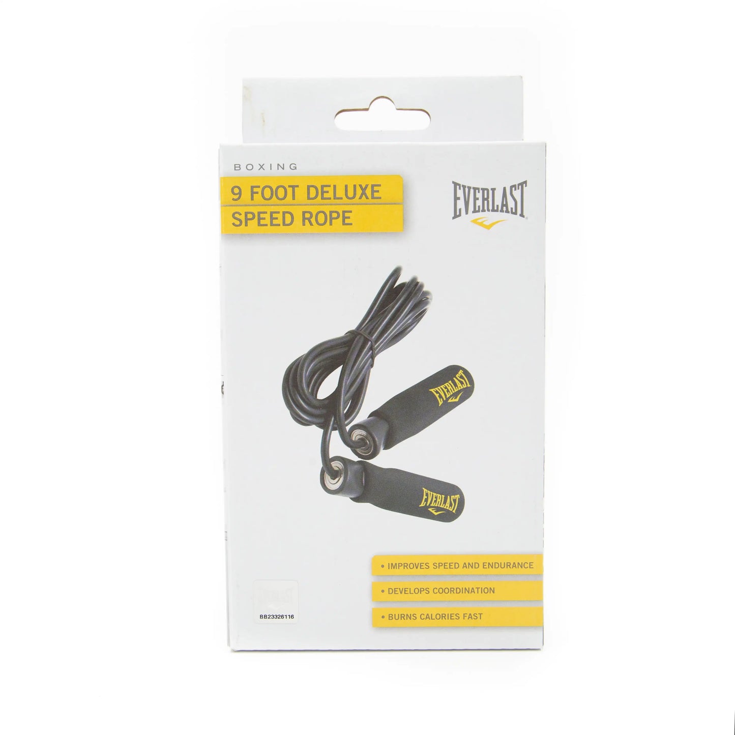 Deluxe Speed Jump Rope 9 Ft Black for Cardio Training